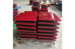 China Casting Urethane Polyurethane Natural Rubber Lining For Conveyor Chute supplier
