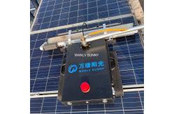 China Speed Photovoltaic Washing Robot with Distant Control Physical Cleaning Principle supplier