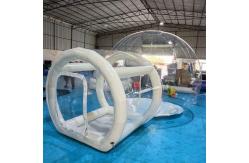 China Fun House Giant Clear Inflatable Bubble Tent Crystal Igloo Dome Transparent supplier