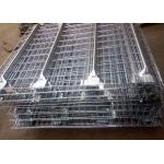 Strong Structural Box Beam Heavy Duty Pallet Racking With Wire Mesh Decking