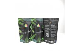 China Customized CBD Bags Stand Up Doypack Matte Aluminum Foil Baggies Food Package supplier