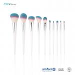 Synthetic Hair 10pcs BSCI Cosmetic Makeup Brush Set for sale