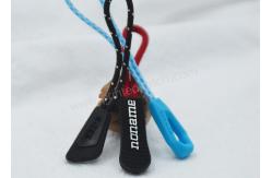 China Engraved Rubber Zipper Puller supplier