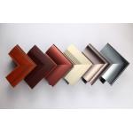 Decorative Construction Aluminum Profile Joint Corner / Aluminum Window Corner for sale