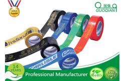 China Stable Waterproof  Printed Packing Tape Non - Toxic For Gift Wrapping supplier