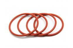 China Durable Silicone Rubber O Ring Seals Abrasion Resistance For Mechanical supplier
