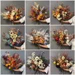 Bouquet De Fleurs Artificielles Material Artificial Flowers for Home Wedding Decoration Bouquet for sale