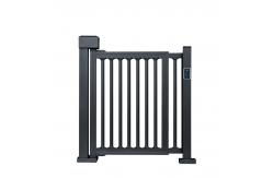China Small Smart Pedestrian Gate Access Control Pedestrian Side Door Advertising Gate supplier
