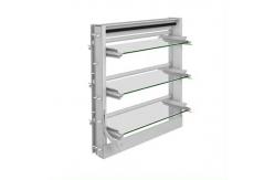 China Modern Adjustable Louver Glass Window Customizable Aluminum Alloy Frame Window supplier