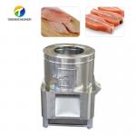 1.1KW Tilapia Fish Scale Removing Machine , Fish Descaling Machine Electric for sale