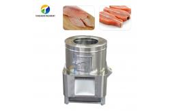 China 1.1KW Tilapia Fish Scale Removing Machine , Fish Descaling Machine Electric supplier