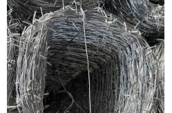 China Military Plastic Galvanized Iron Barbed Wire 2.0mm 10 Gauge supplier