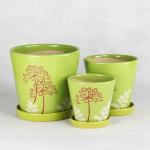 Customizable Ceramic Pots For  Gardening In Different Colors for sale