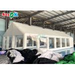 Inflatable TPU Private Swimming Pool Tent Inflable Square Cover Tent With Blower for sale