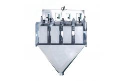 China Automatic 4 Head Linear Weigher Packing Machine For Sugar 50bags/Min supplier