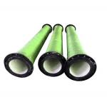 Industrial Mining Ceramic Lined Hose Abrasion Resistant With Clamps Coupling for sale