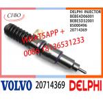 Common Rail Fuel Diesel Injector 20714369 BEBE4D06001 BEBE5D32001 85000496 E3.18  for VOL D16 US04 /  3144 for sale