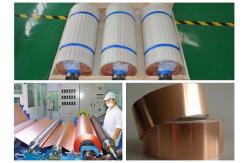 China 18um ED Electrolytic Foil Copper for Low Fever Electronic Materials supplier