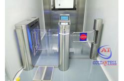 China Entrance Face Recognition Turnstile Swing Barrier Gate With ESD Access Control System supplier