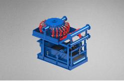 China 45UM 75UM Solid Control Equipment Drilling Mud Cleaner supplier