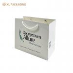 Custom Company Logo Paper Shopping Bags High Quality Coated Paper Hand Bags For Clothes Shoes Retail Packaging Sturdy Handles Gloss Matt Lamination & Bulk Order Discounts for sale