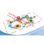 inflatable water park floating games waterpark inflatable water floating playground for sale