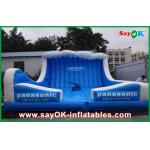Inflatable Moon Bounce Kids Blue Color Large Inflatable Bounce For Event / Amusement Park for sale