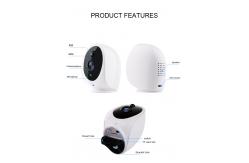 China Hi3518E SoC PIR Sensor 3IR LEDs Wifi Security Camera 3400mA supplier