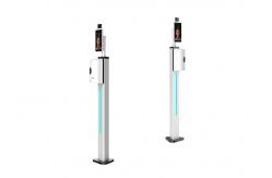 China Metal Digital Lcd Fever Thermometer Automatic Thermometer Free Standing supplier