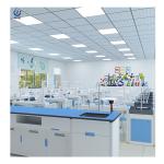 Blue Lab Workstation Furniture Laboratory Working Table Alkali Resistant for sale