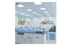 China Blue Lab Workstation Furniture Laboratory Working Table Alkali Resistant supplier