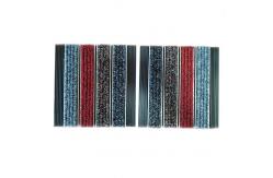 China 18mm Depth Aluminum Entrance Mats With Dust Removal Function supplier