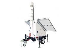 China Customizable Portable Solar Trailer Solar Security Trailer With 3*400W Solar Panels supplier