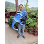 Cuddly Dinosaur Puppet Plush / Silicone / Sponge Material for sale