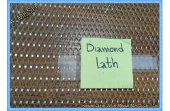 China Galvanized Plate Wall Plaster Expanded Metal Lath with Diamond Hole supplier