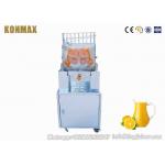 Orange Juice Processing Machine / Fruit Juice Extractor For Supermarket for sale