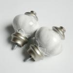 KIEI EP1004 marble curtain rod finials for sale