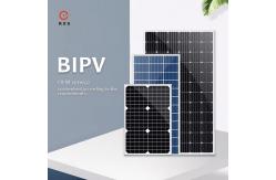 China Half Cut BIPV Solar Panels Monocrystalline Bifacial Mono Perc Solar Panels supplier