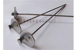 China 14 Gauge Stainless Steel Lacing Anchors Used To Secure Reusable Insulation Blankets supplier