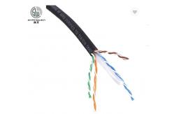 China Flexible Soft Cat6a Cat6 Ethernet Patch Cable 24awg Antifreeze Engineering Level UTP Cable supplier