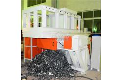 China High Quality Rubber Single Shaft Shredder Waste Plastic Rubber Recycling supplier