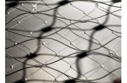 China AISI 316 Grade Stainless Steel Wire Rope Mesh Anti - Falling Mesh Fence supplier