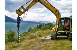 China KA4500 Hydraulic Earth Augers Mini Excavator Attachment Drilling Machine Post Hole Digger supplier