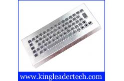 China 65 Keys Industrial Desktop Keyboard Stainless Steel With IP65 To IP68 supplier