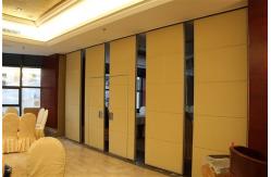 China Customized Movable Acoustic Sliding Partition Walls Panel Width 500mm supplier