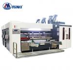 2 Color Corrugated Box Flexo Printer With Die Cutter 180Pcs/Min for sale