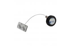 China Mini Round Plastic Anti Theft Retractable Display Pull Box Recoiler supplier