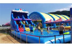 China water slide with pool supplier