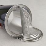 Roasted / Salted Peanuts Easy Open Tin Plate Cans / Custom Volume Metal Tin Can