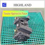 Tandem Hydraulic Pumps With Variable Displacement For Mobile Equipment